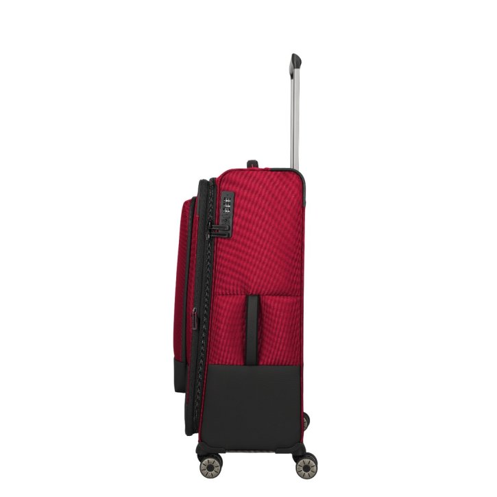 Travelite CROSSLITE 5.0 4w Trolley L erw. rot